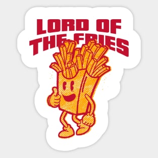 Lord of the Fries Sticker